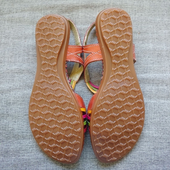 Caramba Mexican leather sandals size 9 - Picture 6 of 6
